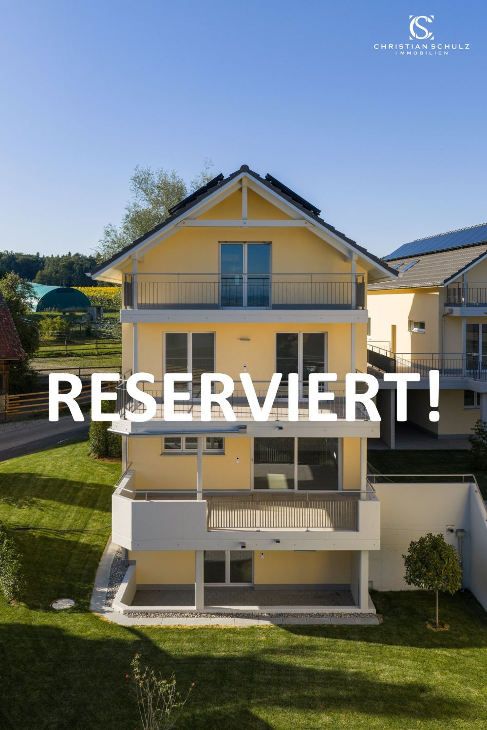 Reserviert! Grosszügiges Neubauhaus mit Einliegerwohnung in Panoramalage! - Bild 1