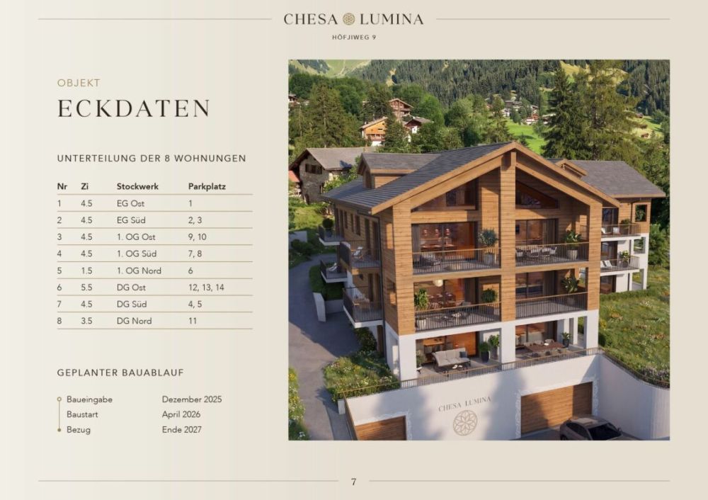 Mehrfamilienhaus "Chesa Lumina" Erstwohnsitz -  Bild 11