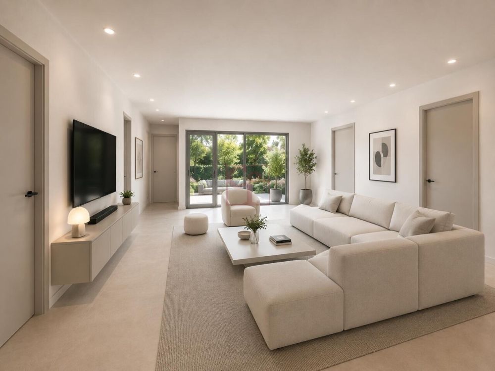 Marly - Magnifique appartements neufs de 4.5pcs - Image de synthèse du séjour