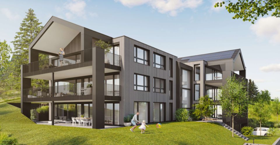 Neubauprojekt: 4.5-Zimmer-Obergeschosswohnung in Untereggen - Appartement 4.5 pièces - image - 2