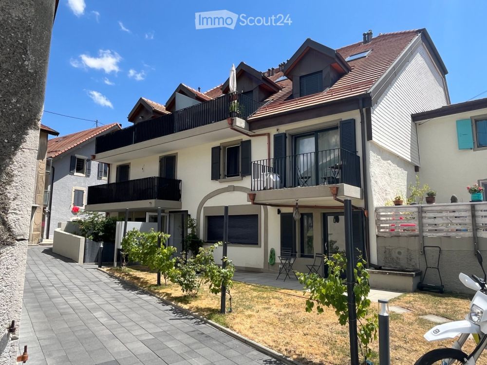 Appartement mit Terrasse von 3.5 Zimmern in Bière – Renoviert, hell und ideal gelegen -  Bild 1