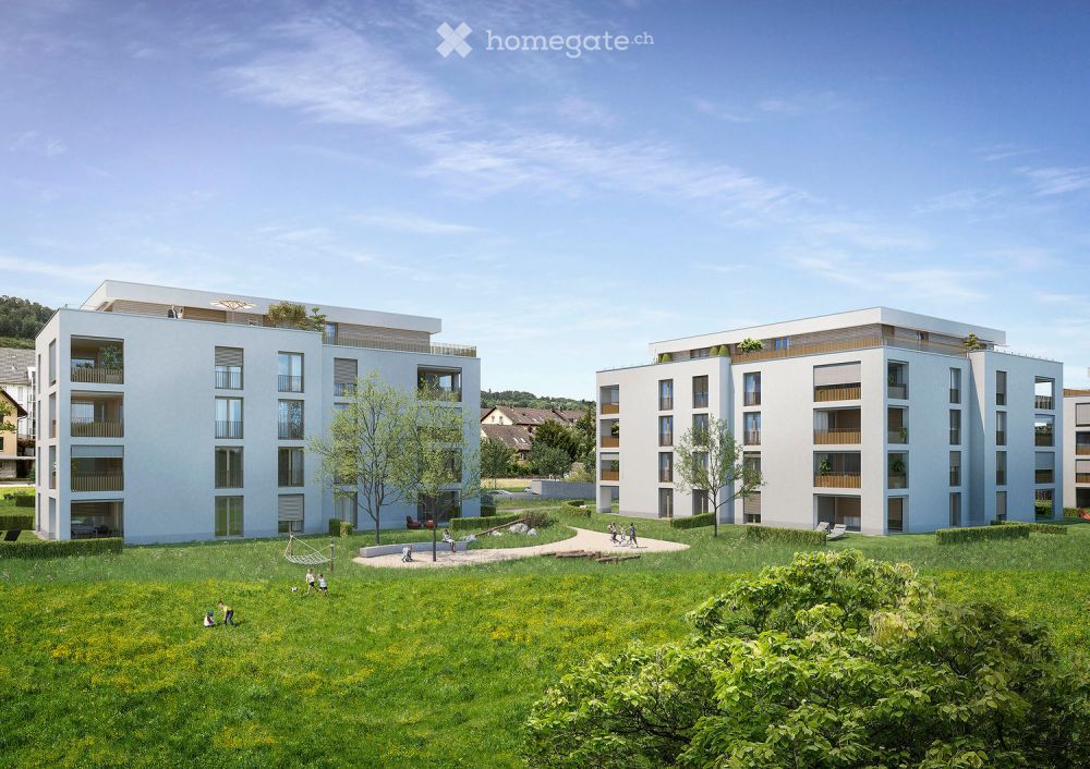 Baujahr 2024 3 1/2 Zimmerwohnung 96m2 mit Loggia im 3. Stock -  Bild 1
