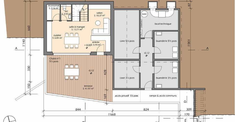 Chalet résidentiel 3.5 pièces à Crans-Montana - Chalet 3.5 pièces - image - 6