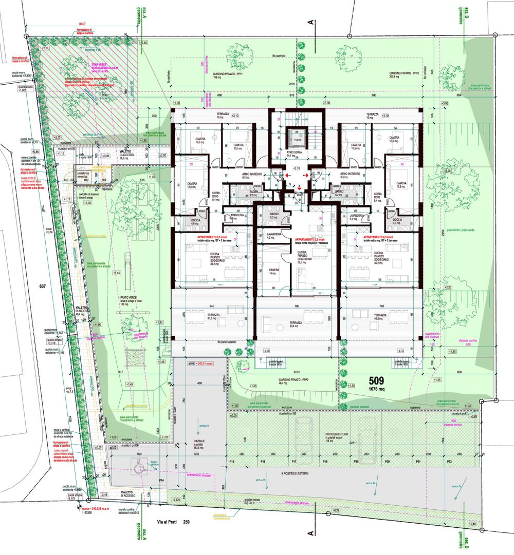 Nuovo appartamento con grande giardino in zona comoda e tranquilla -  Bild 8