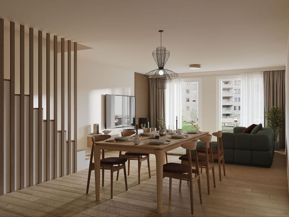 derniers 4,5 pièces en duplex Neufs - en rez de jardin -  Bild 4