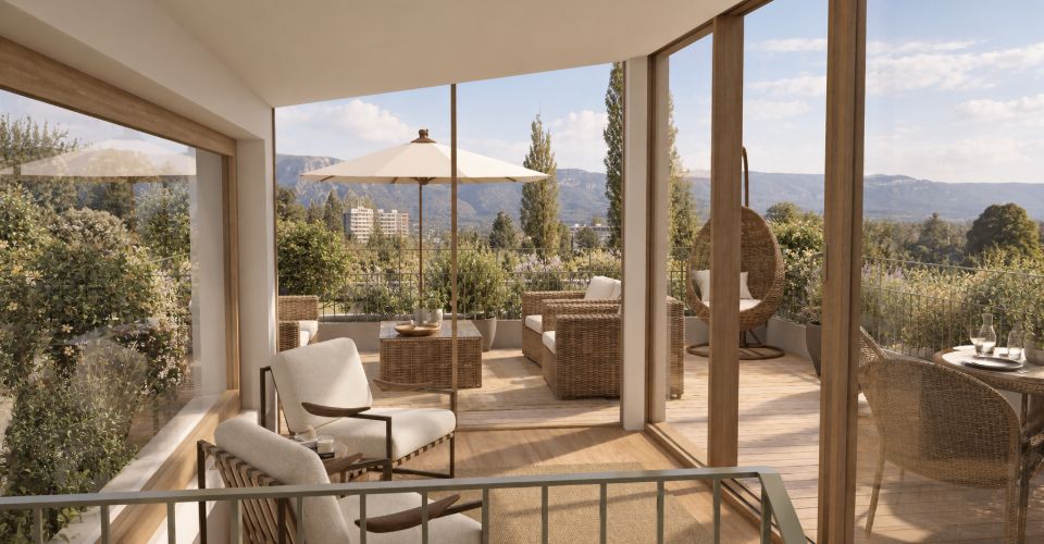 Villa A : une villa contemporaine avec studio indépendant. - Villa 6 pièces - image - 3