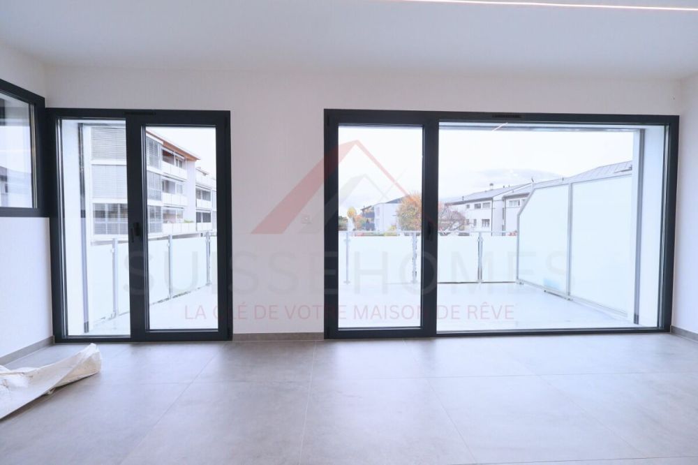 Grimisuat - Dernière villa jumelée contemporaine 4.5 pièces (142 m²), vue alpine spectaculaire & Minergie - Bild 6