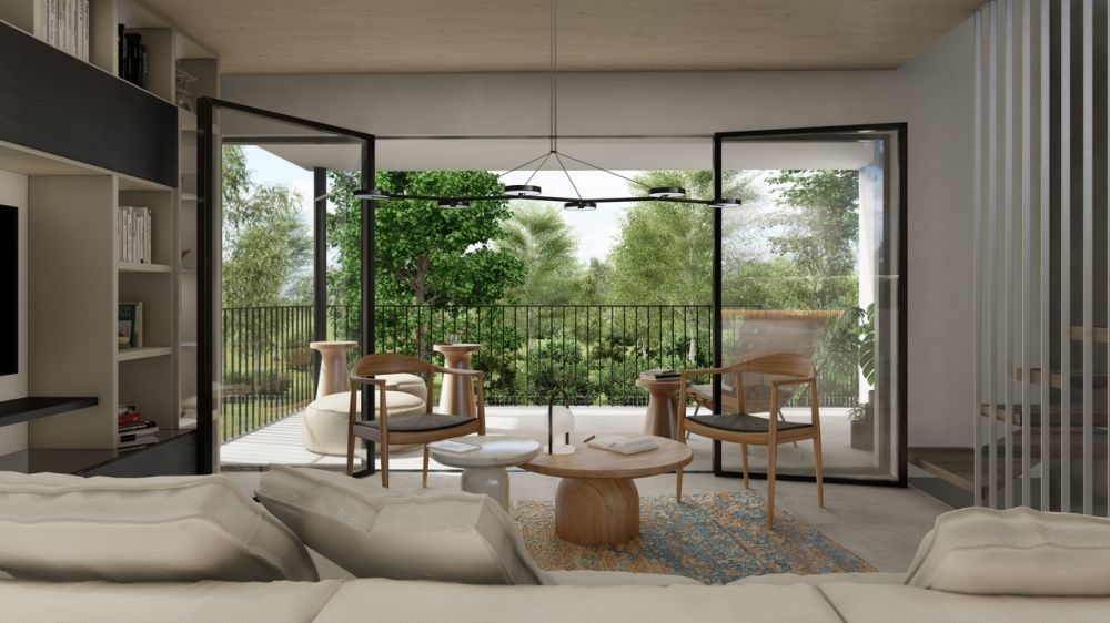 MODERNE VILLE INDIPENDENTI CON CHARME_VILLA A - Soggiorno