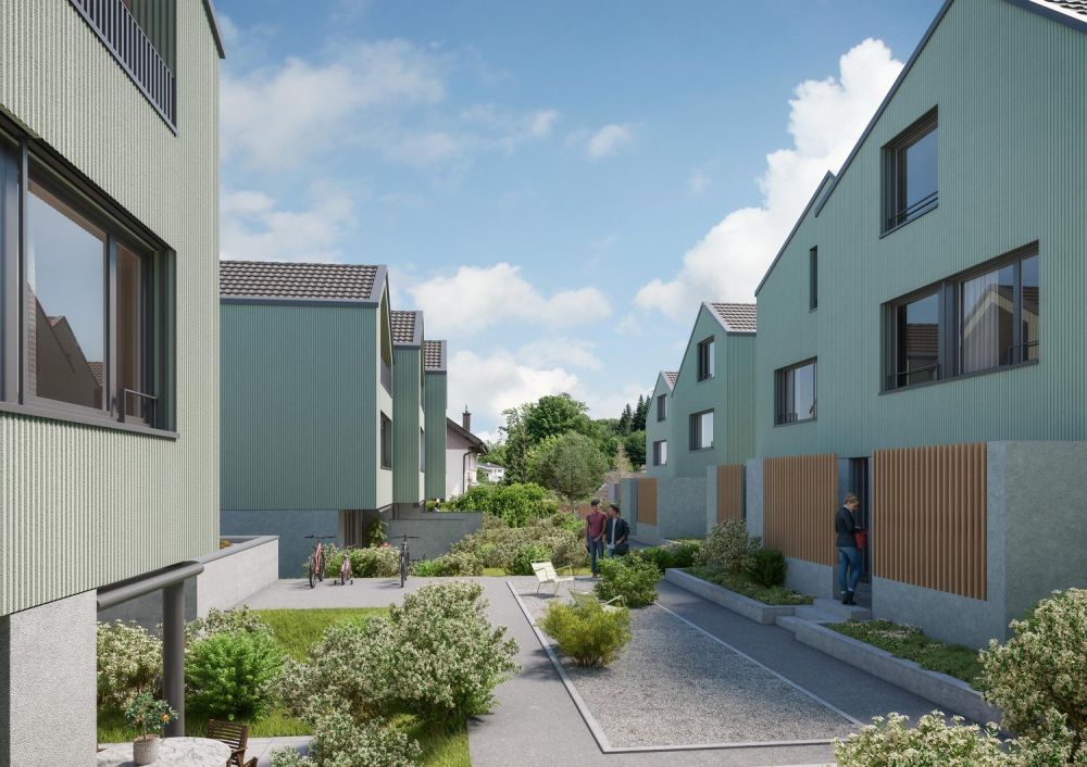 Neubau «Sennenberg Killwangen»: 11 Häuser verfügbar | Bezug Frühling 2028 -  Bild 1