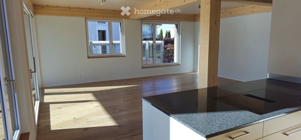 3.5-Zimmer-Wohnung im Holzneubau | 100m² | 2 Garagenplätze inkl. | 50m² Garten | Rigiblick | Baar -  Bild 1
