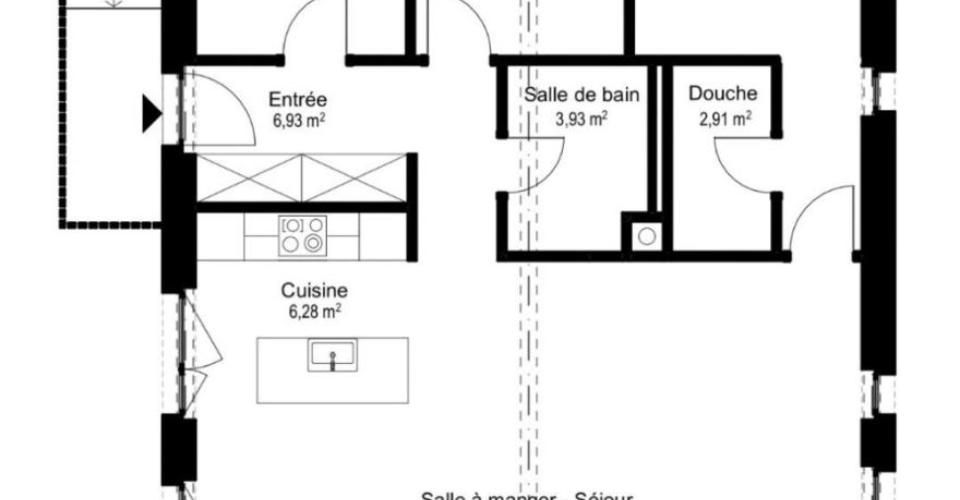 Appartement sur plan de 4.5 pièces dans un quartier tranquille - Appartement 4.5 pièces - image - 5