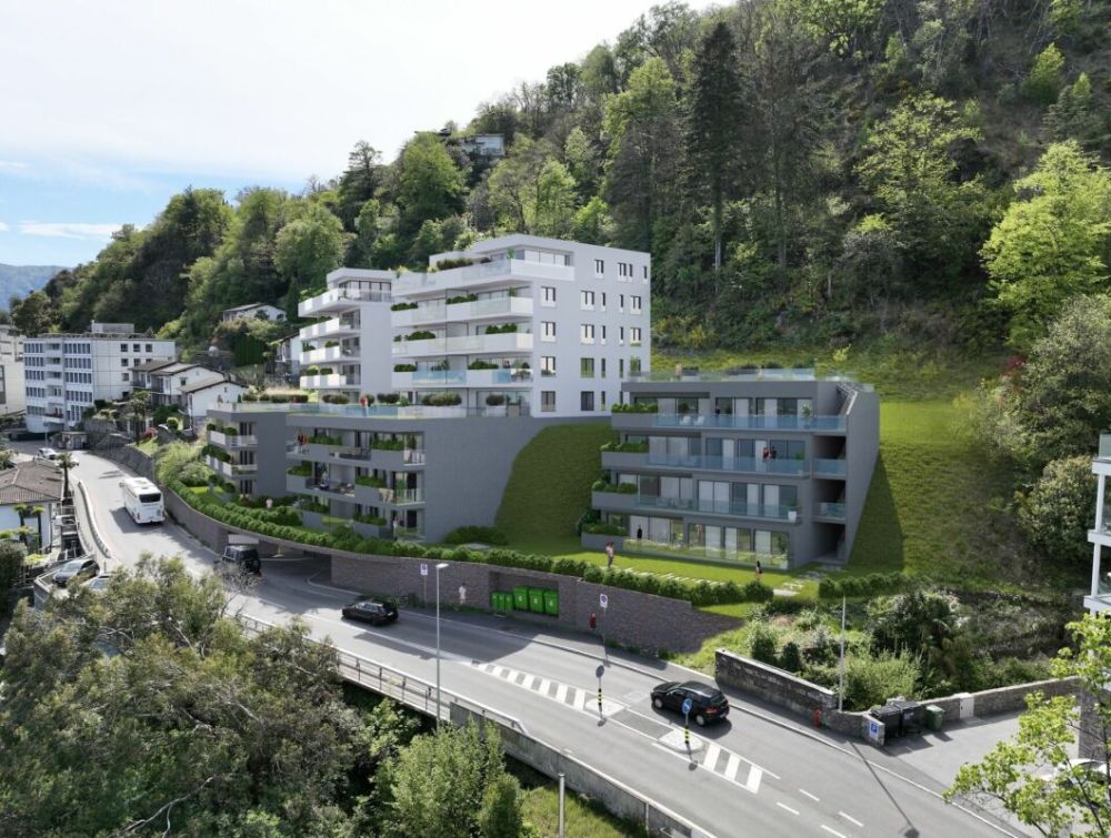 Brissago - Residenza Riasco Riva mit Privatstrand - Bild 8