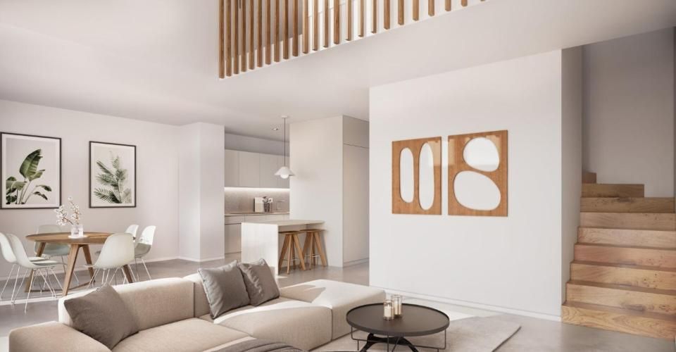 Au Bord des Berges - Villa mitoyenne de 4,5 pièces aux lignes élégantes et lumineuses - Maison contiguë 4.5 pièces - image - 1