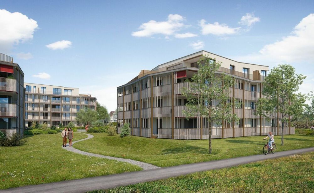 Moderne 2.5 Zi-Wohnungen mit grosszügiger gedeckter Terrasse -  Bild 1