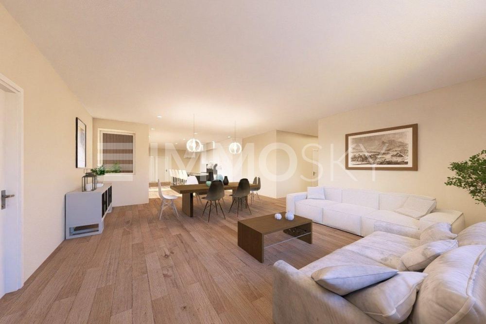 EXCLUSIVITÉ ! Un espace de vie généreux au cœur d"une ferme rénovée - Séjour exceptionnel de 79 m2