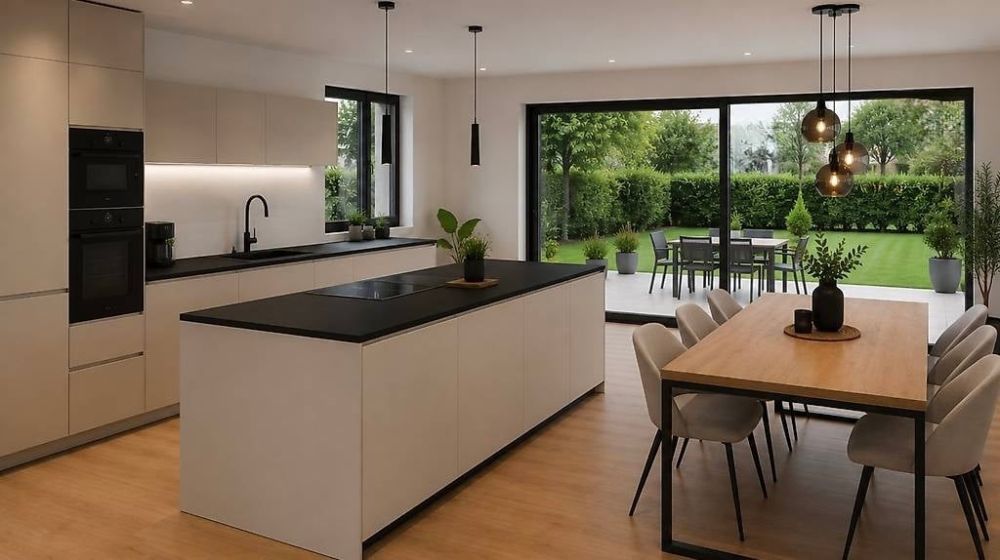 Elegante piano terra con grande giardino in costruzione! -  Bild 1