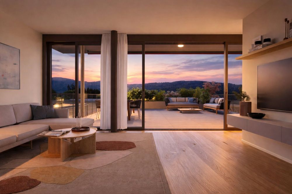 Wohnen mit Weitblick: Exklusive 5.5-Zimmerwohnung mit grosszügigem Grundriss - Bild 1