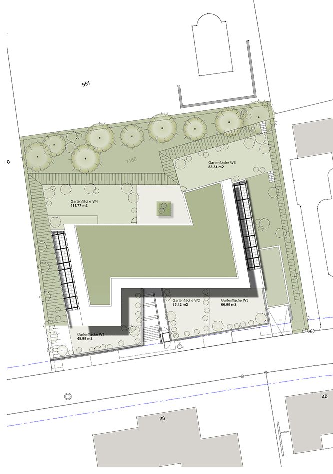 Exklusive Gartenwohnung mit hoher Energieeffizienz und unverbaubarer Aussicht.Neue Preise! - W6 -  Bild 9