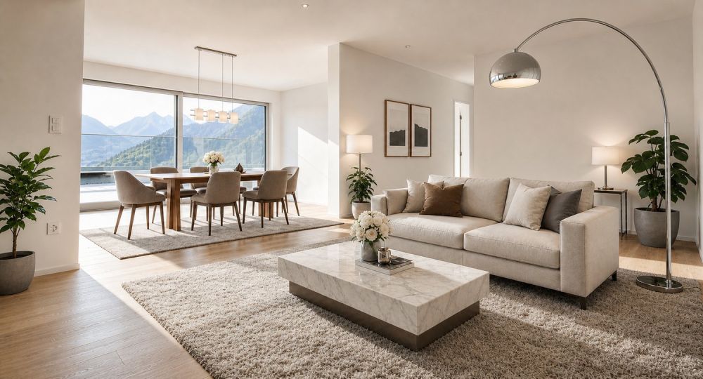 Penthouse-Feeling mit Panoramasicht | Exklusive Terrassenwohnung in Thusis -  Bild 1