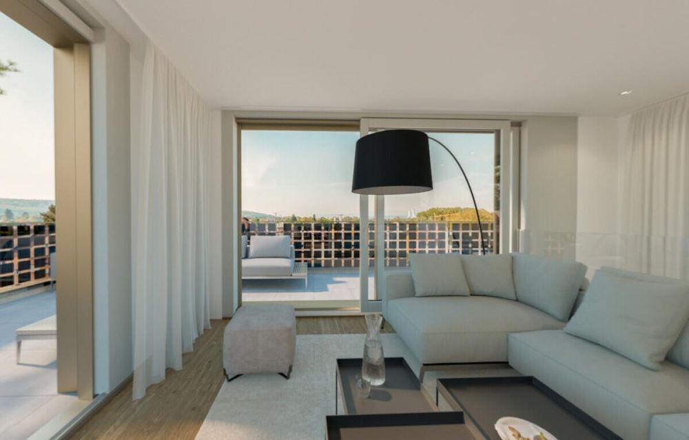 Sonnige Attika in Riehen - Weitsicht & grosszügige Terrassen -  Bild 6