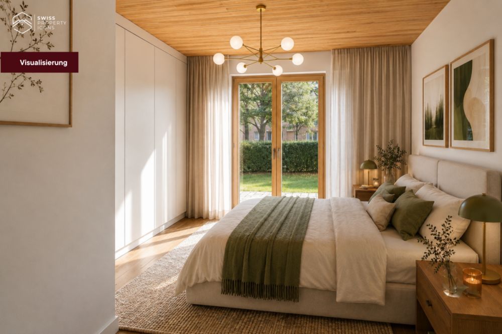 *RESERVIERT* NEUBAU: Gartenwohnung "EICHE" - Traumhafte Neubauwohnungen im Zentrum von Koppigen -  Bild 5