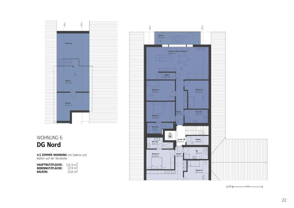 4.5-Zimmer Boutique-Eigentumswohnung mit Galerie im Bauernhaus-Stil - Hasle b.Burgdorf -  Bild 2