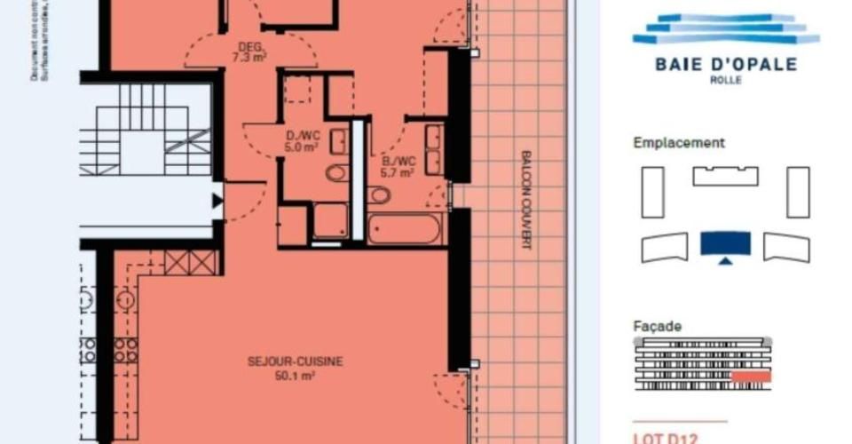 Magnifique appartement neuf de 4,5 pièces avec spacieux balcon couvert de 76 m2! - Appartement 4.5 pièces - image - 10