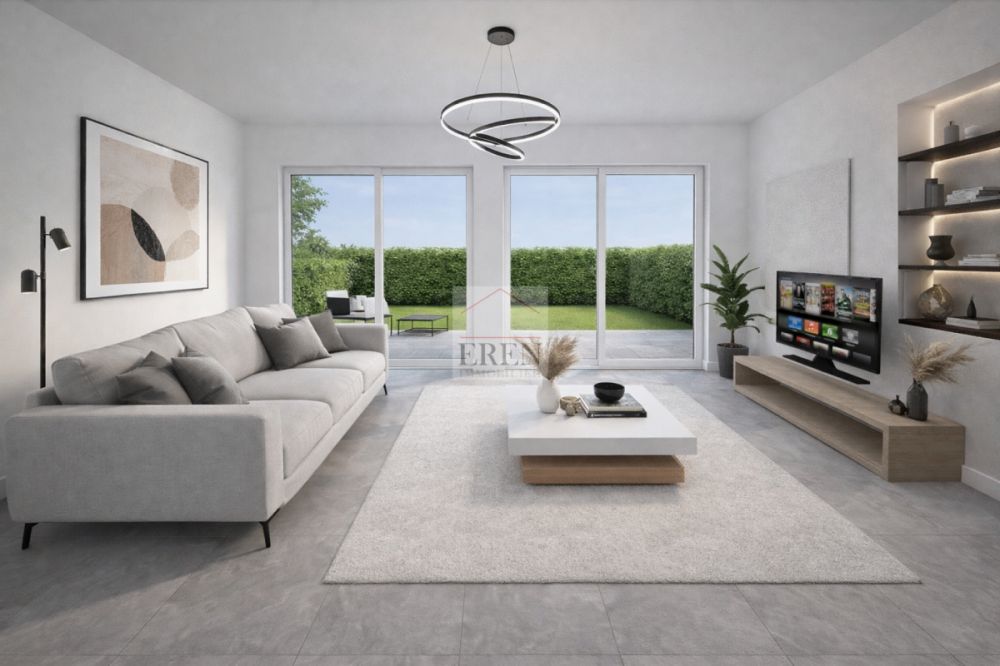 Appartement 3,5 pièces sud-est en rez de chaussée à Grône - Appartement 3,5 pièces neuf au rez de chaussée à vendre à Grône