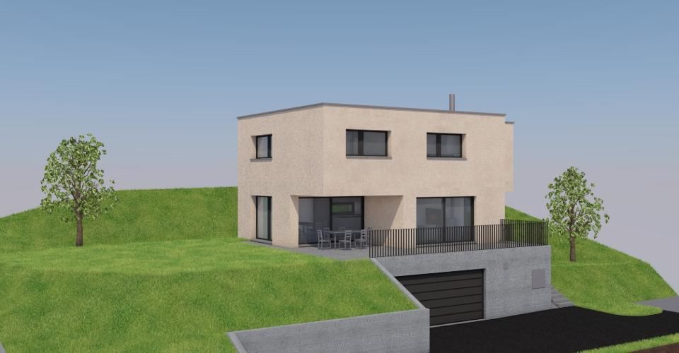 Magnifique villa d'architecte sur plans - Villa 6.5 pièces - image - 2