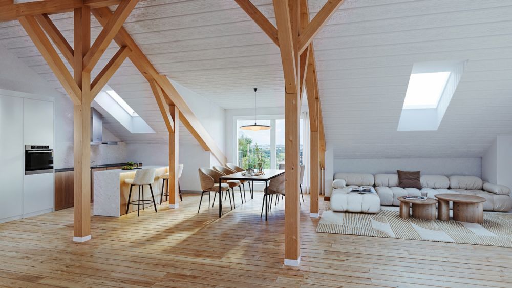 Charme ancien, style moderne. 3,5 pièces / 100m² au volume généreux - Bild 3