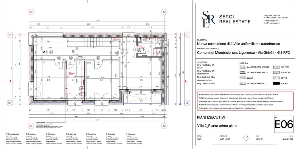 Außergewöhnliche Villa mit großem Wohnbereich und privatem Pool. - piano esecutivo 1