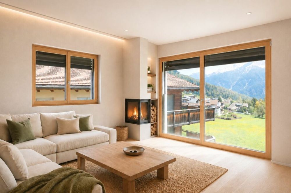 5.5 Zimmer-Dachmaisonette Neubauwohnung mit einzigartigem Bergpanorama -  Bild 1