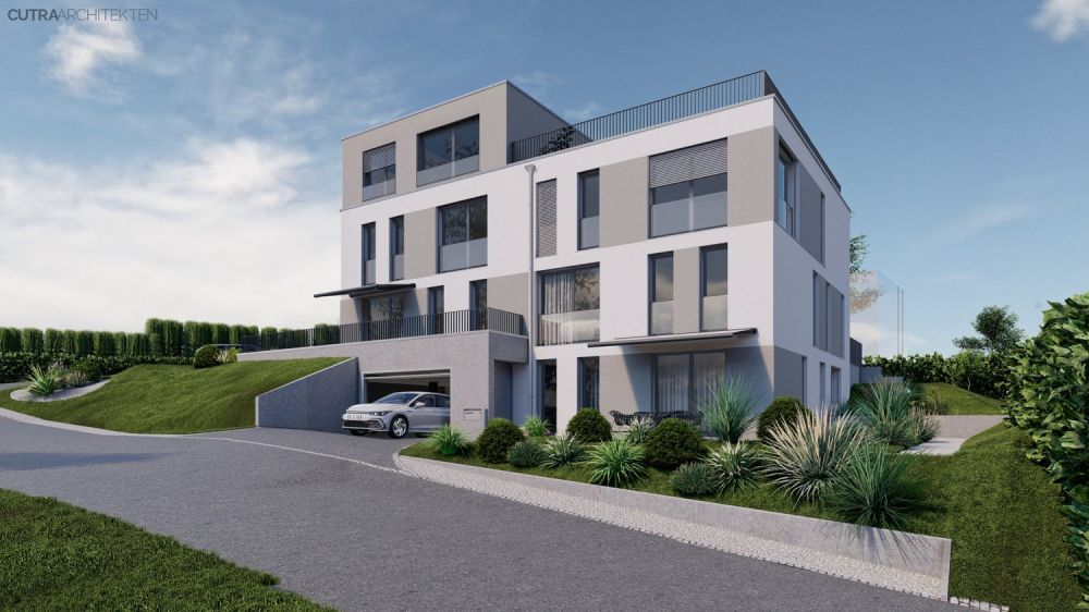 NEUBAU 4x zusammengebauten Einzelwohnhäuser mit Einstellhalle Haus 02 -  Bild 1