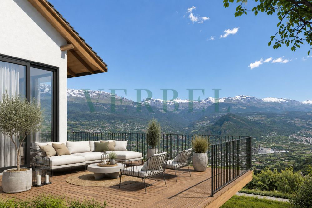 Nouvelle maison familiale avec vue imprenable -  Bild 1