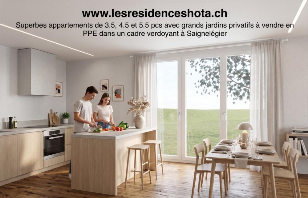 Appartement in Saignelégier -  Bild 1