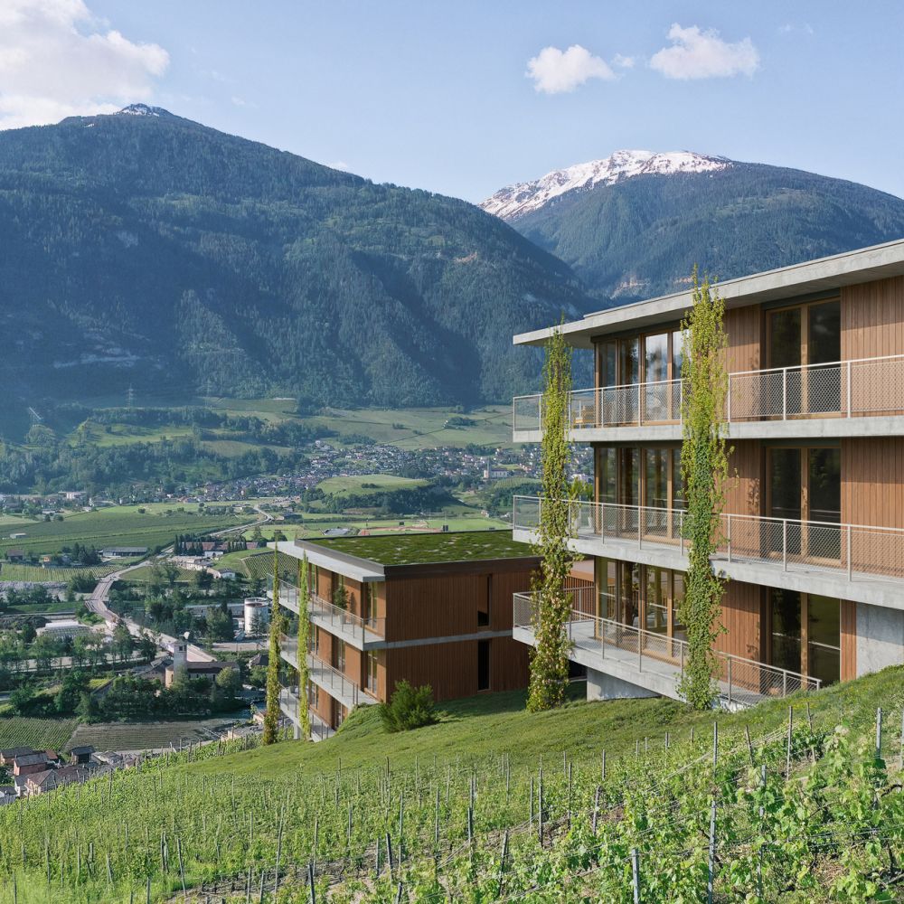 Lot A01 - 3.5 pièces neuf avec vue imprenable - Vue depuis la route