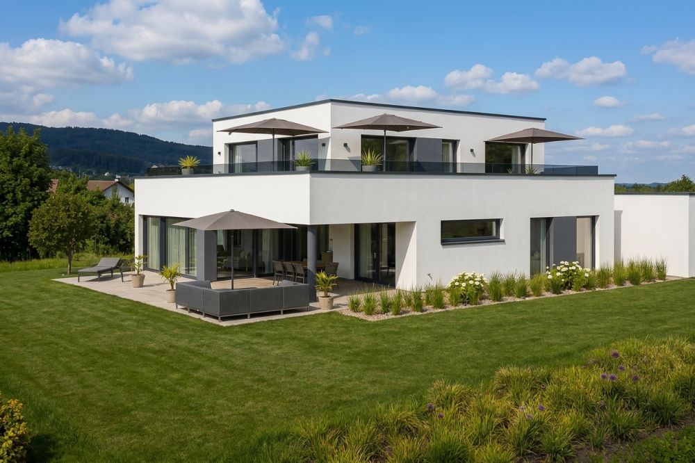 Exklusiver Neubau: Bauhaus-Designhaus mit traumhafter Seesicht an Bestlage in Tägerwilen -  Bild 7