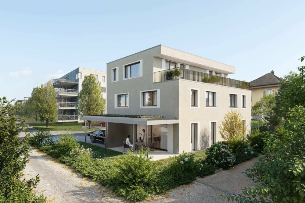 ZUHAUSE AM WEIHER - Neubau 2x 5.5-Zi. Doppelhaushälften - Bild 2