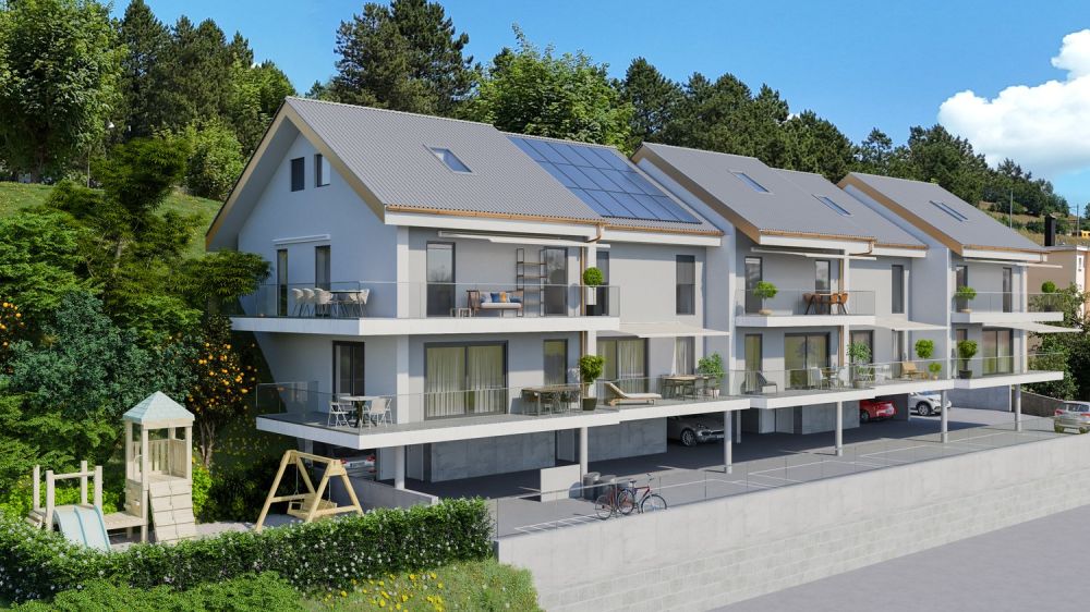 Villa contigüe à Vallorbe - Promotion Villas Horizons - Bild 1