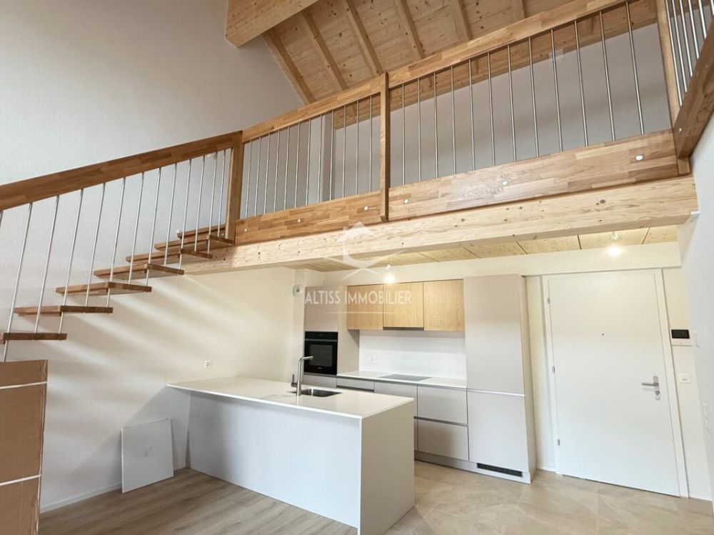 Attique 3,5 pièces neuf, belle mezzanine. -  Bild 2