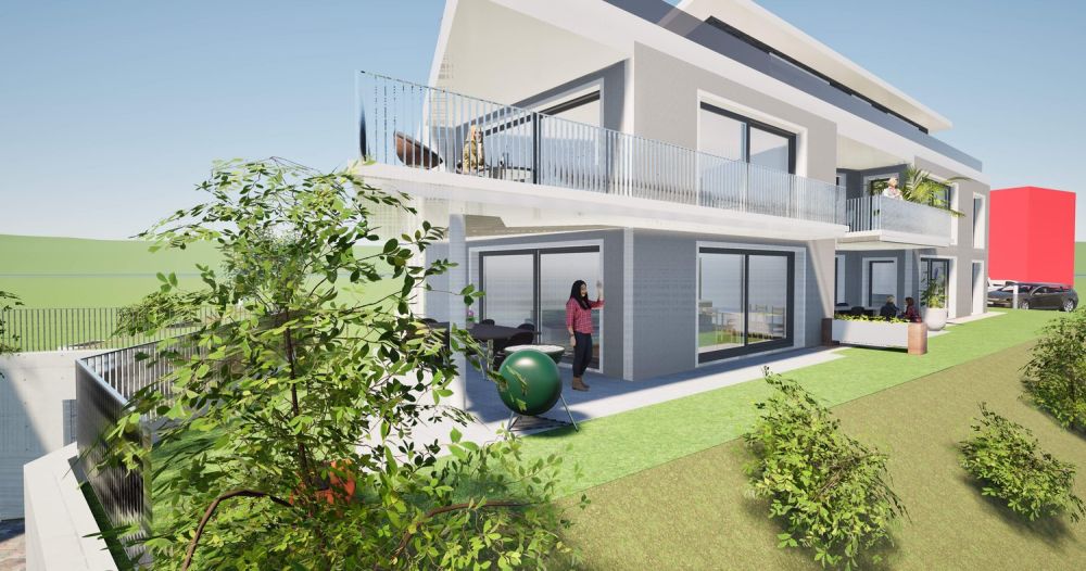 Moderne 4.5-Zimmer-Neubau-Wohnung mit Minergie-Standard in Aeschi -  Bild 2
