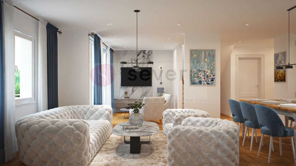 TIME TO RELAX-FAMILIENHEIM--5.5 ZIMMER MAISONETTE, 140M2 INKL. 1 TGPP - WOHNBEREICH