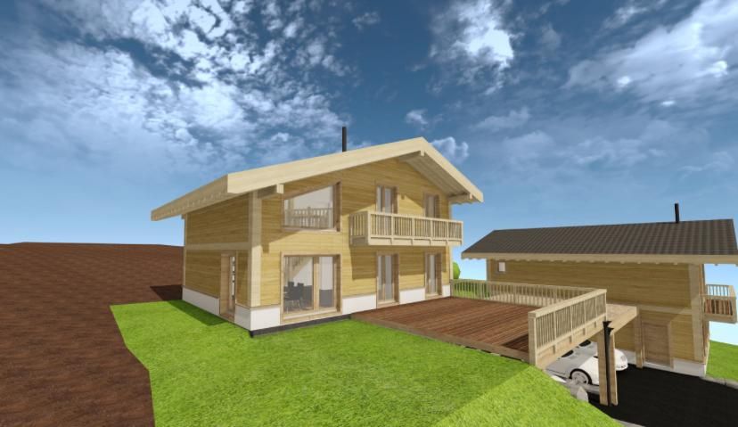Chalet à vendre Fortunau Ayent - Maison, 5.5 pièces, 163.00 m2