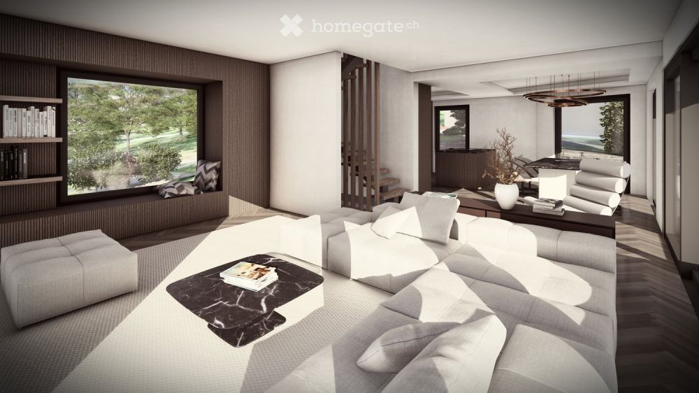 Exklusives, freistehendes 8.5-Zimmer-Einfamilienhaus an Toplage mit Aussicht in Binningen -  Bild 2