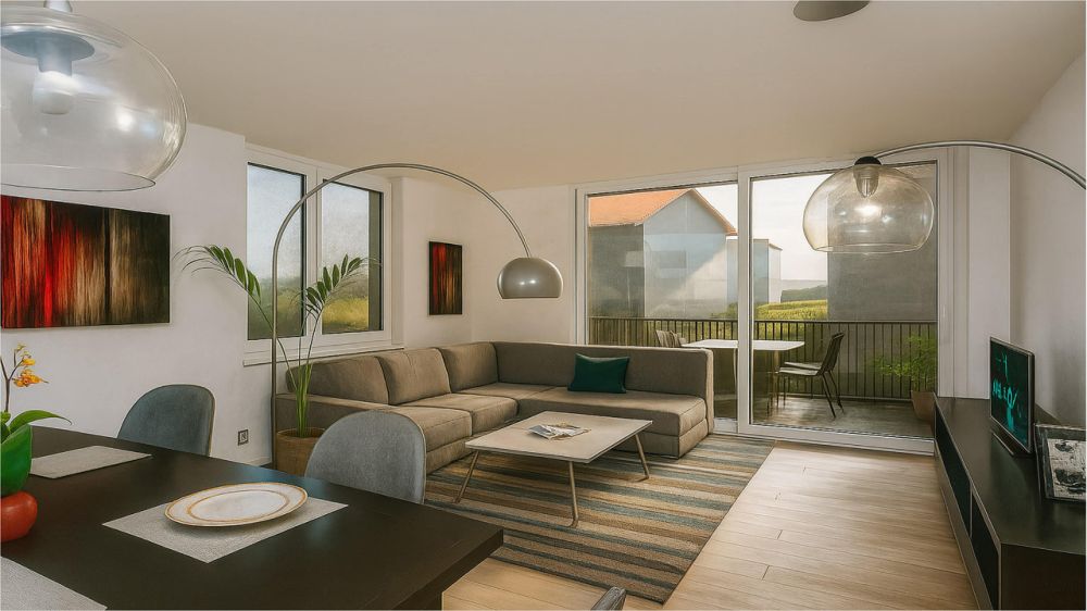 Neubauprojekt Bündtenstrasse mit fünf Wohnungen (Wohnung 3) - Visualisierung