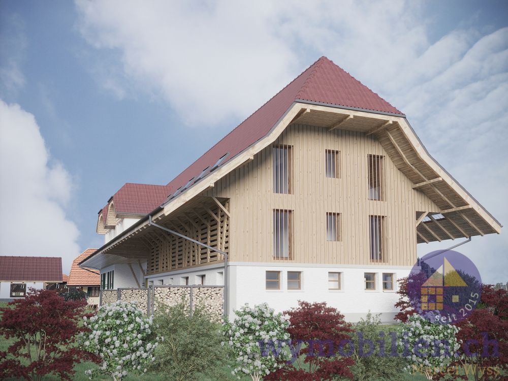 Das Löwen Reihenhaus - jetzt Infos anfordern! - Ansicht Ost (Neubau Reihenhäuser)