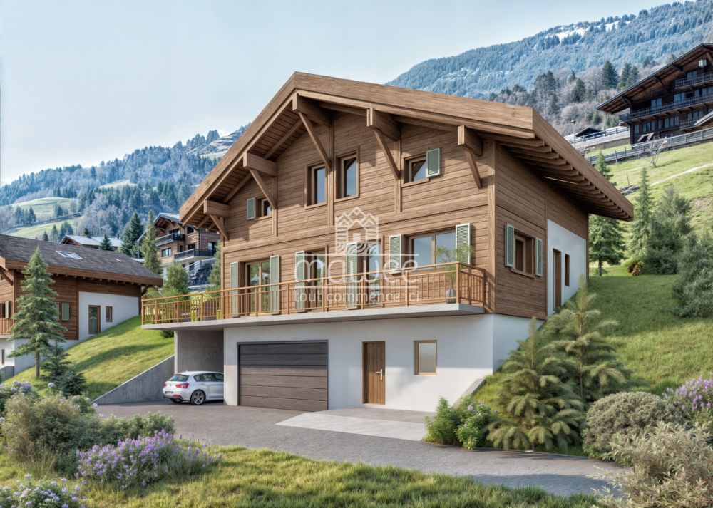 Volumes généreux et finitions soignées dans ce chalet neuf ! - Bild 5