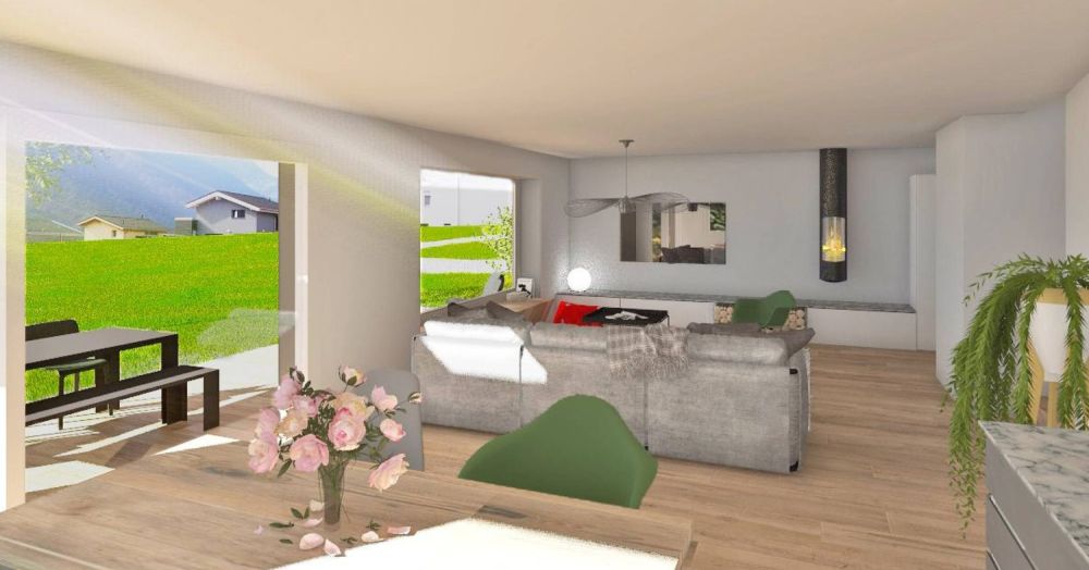 Maison contemporaine de 5.5 pièces - St-Pierre-de-Clages -  Bild 13