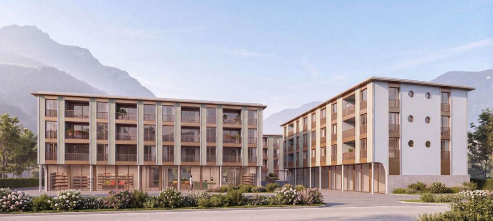 Lot A2.101 : 3,5 pièces sur plan à Martigny -  Bild 1
