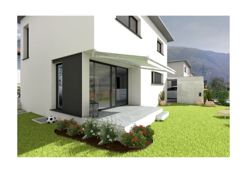 Moderna villa unifamiliare con giardino da costruire -  Bild 2